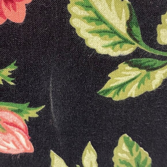 Luxury Photo Album Black Floral Fabric Cover 216 photos 4x6 Refillable Binder - Picture 9 of 9